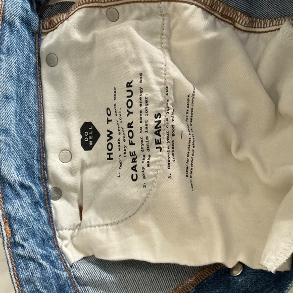 MADEWLL DARTED BARREL DENIM JEANS - Picture 4 of 6